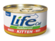 LifeCat Kitten - Pentu Nauta 24x85g