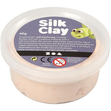 Silk Clay® silkkimassa, vaalea puuteri, 40g