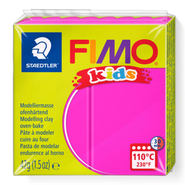 FIMO® Kids Clay, pinkki 220.