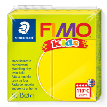 FIMO® Kids Clay, keltainen 1.