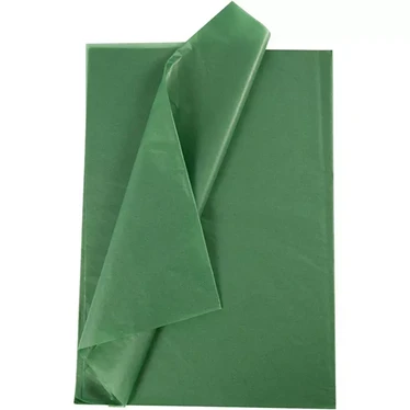 Silkkipaperi, 50x70cm, 14g, Vihreä, 10 ark/pkk