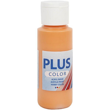 Plus Color, askartelumaali, 60ml, oranssi