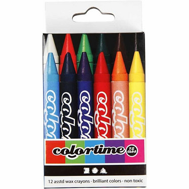 Colortime-vahaliidut, värilajitelma, 12kpl