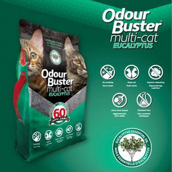 Odour Buster Multi-Cat Eukalyptus 12 kg