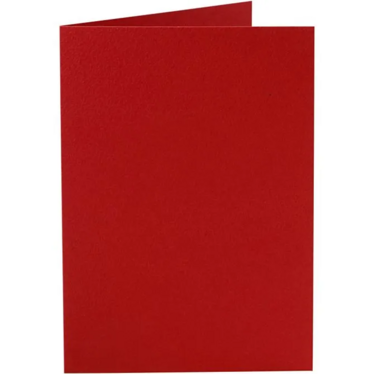 Korttipohja, 220g, punainen, 10kpl/pkk