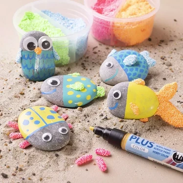 Foam Clay® Helmimassa, Glitter, värilajitelma, 10x35g