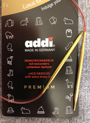 Addi 755-Nikkelitön Lace pyöröpuikko