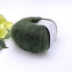 Lang Mohair Luxe Metsänvihreä