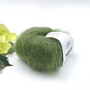 Lang Mohair Luxe Kellertävän vihreä