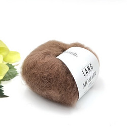 Lang Mohair Luxe Vaalean ruskea