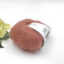 Lang Mohair Luxe tumma Lohenpunainen