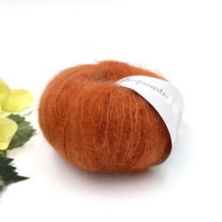 Lang Mohair Luxe Oranssi