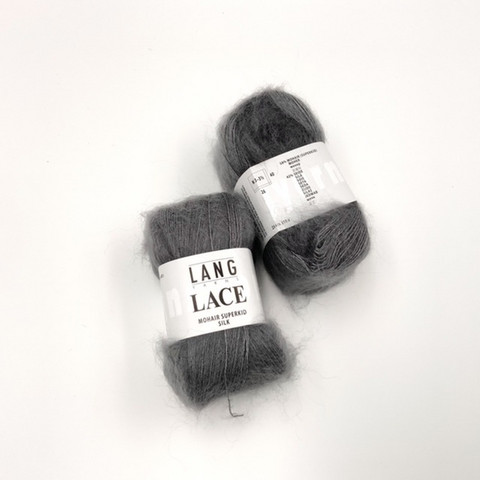 Lang Lace Keskiharmaa
