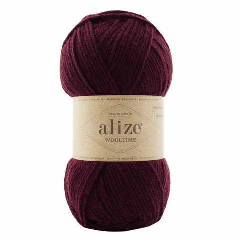 Wooltime Tumma viininpunainen