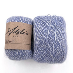 Linen mix Denim