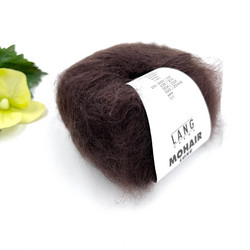Lang Mohair Luxe Suklaanruskea