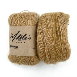 Linen mix Mustard