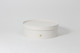 Graduation cap box with lyre, White