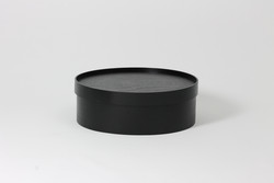 Graduation cap box without lyre, Black