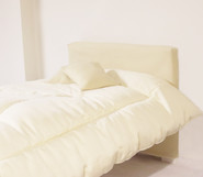 sängynpäätyhuppu beige