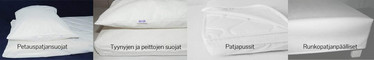 Helppohoitoiset mikrokuitu ja waterproof suojalakanat