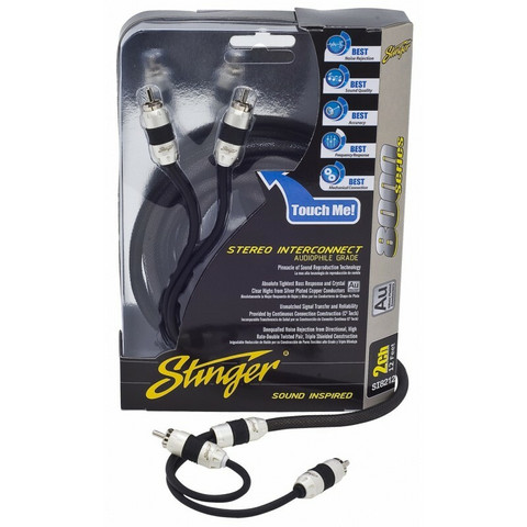 Stinger RCA-johto 0,9m 8000-sarja