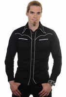 Plain Trim Shirt, miesten paita