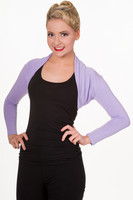 Folded Bolero Lavender