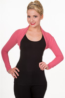 Folded Bolero Wild Rose