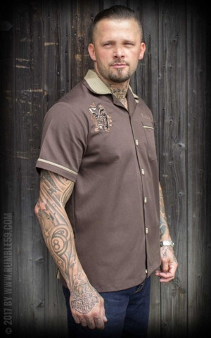 Bowling Shirt The Woodie Garage