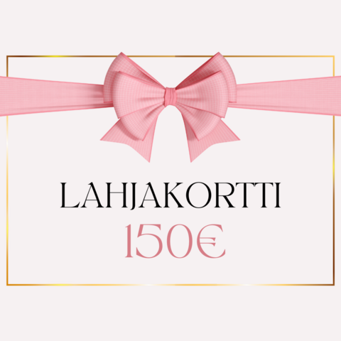 Lahjakortti 150 euroa