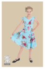 The Royal Ballet Dress (kids), vaalean sininen kellomekko