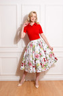 Tiffany Red Button Up Top, toppi