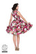 Audrey 50s Cream Flower Swing Dress, kellomekko