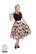 Sand Black Dune Sunflower Swing Dress, kellomekko