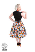 Sand Black Dune Sunflower Swing Dress, kellomekko