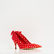 Claudette Red Polka, korkokenkä