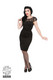 Black Mesh Lace Wiggle Dress (S,M)