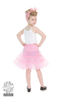 Kids Petticoat in Pink, lasten tyllialushame