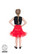 Kids Petticoat In Red, lasten tyllialushame punainen