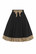 Rock'n Roll Leopard Swing Skirt