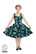 Black Rosaceae Swing Dress (Kids), lasten kellomekko