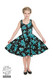 Black Rosaceae Swing Dress (Kids), lasten kellomekko