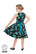 Black Rosaceae Swing Dress (Kids), lasten kellomekko