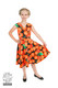 Royal Ann Cherry Dress In Black, lasten kellomekko