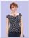 Dolores Top Polka Blue, toppi