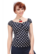 Dolores Top Polka Blue, toppi