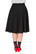 Sophicated Lady Swing Skirt,  musta swing-hame