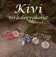 Kivi, teräskorvakorut