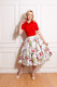 Tiffany Red Button Up Top, toppi